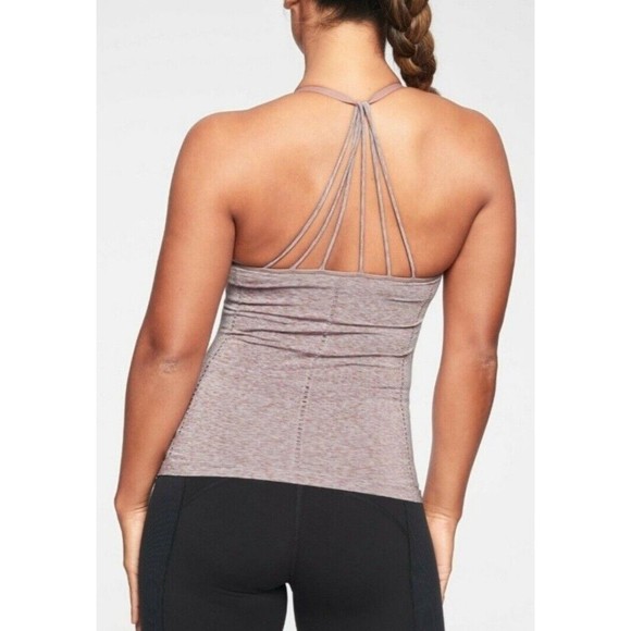 Athleta Allegro‎ Support Tank Top Mauve Women's Size Small - Picture 2 of 5